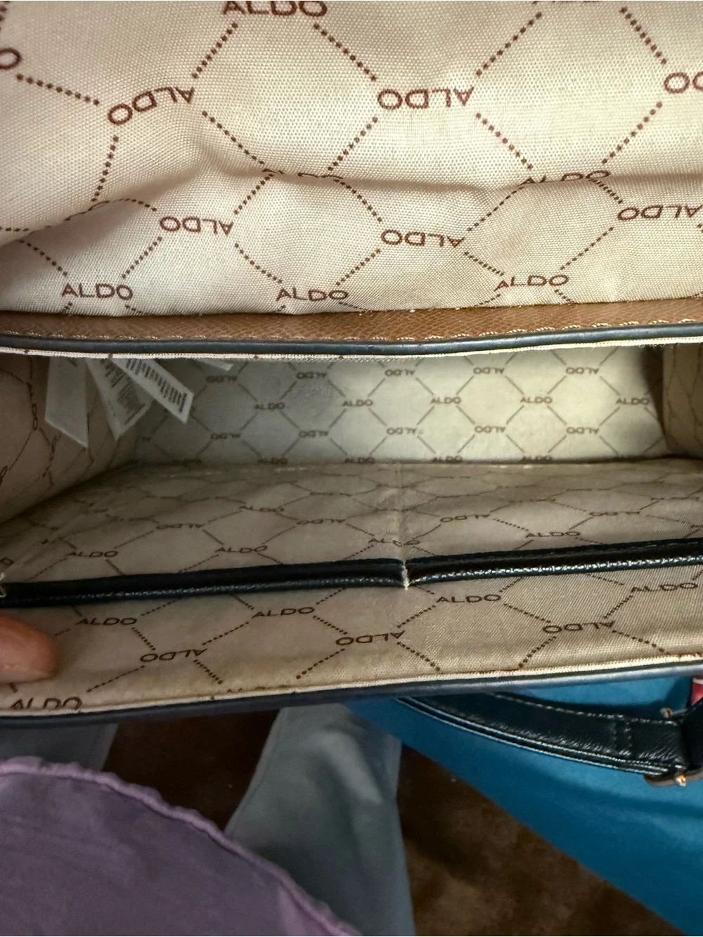 Aldo structured satchel